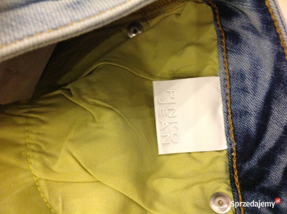 Spodnie jeans Damskie PINKO S dzwony Nowe Nowa Sól