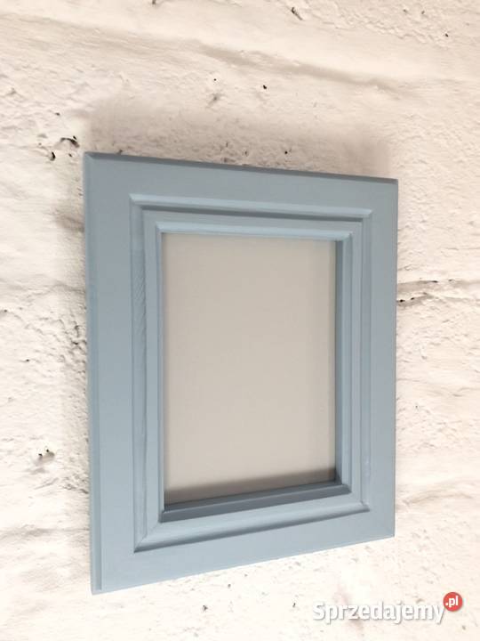 Tablica magnetyczna kredowa w niebieskiej ramie