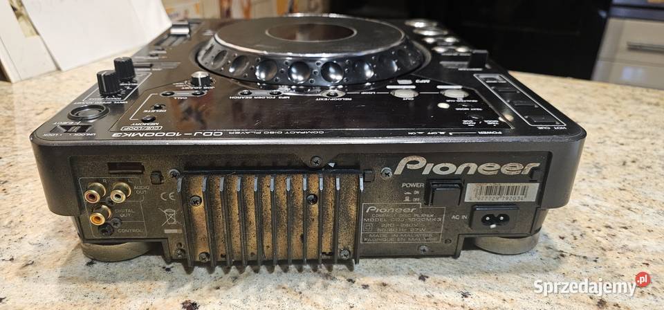 Pioneer CDJ1000MK3 legendarny odtwarzacz DJ wielkopolskie