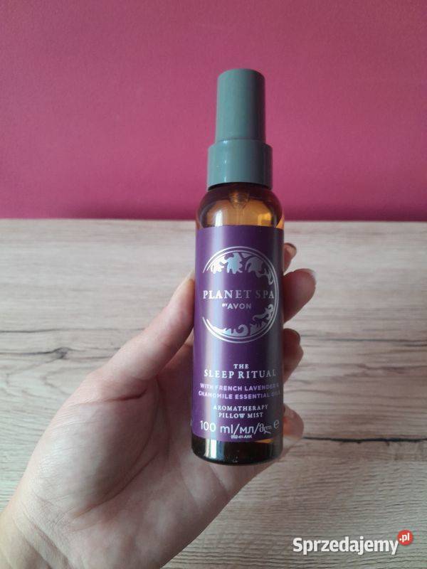 Relaksująca mgiełka do pościeli Avon Planet Spa Pozostałe Siewierz