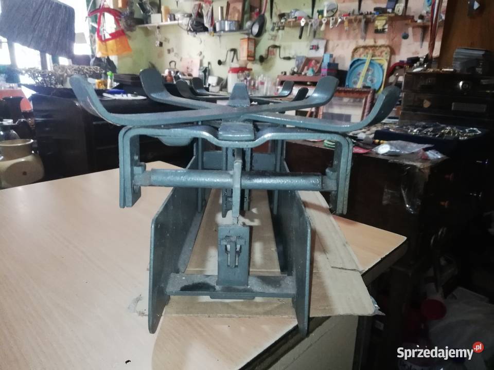 Stara waga szalkowa Olsztyn PRL Pozostałe Łódź