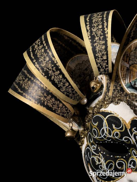 Porcelanowa Maska Wenecka Poddębice