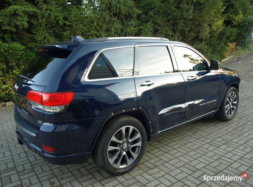 Jeep Grand Cherokee Overland 4x4 2017 36L V6 kurtyny powietrzne Brzesko