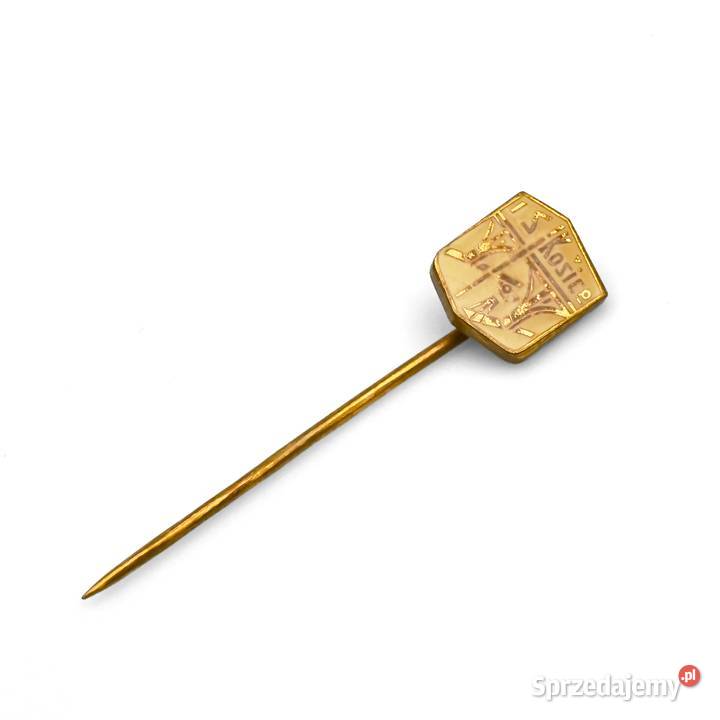 Koszyce 15 Pozłacany Metal Przypinka Socrealizm Pozostałe Szczecin sprzedam