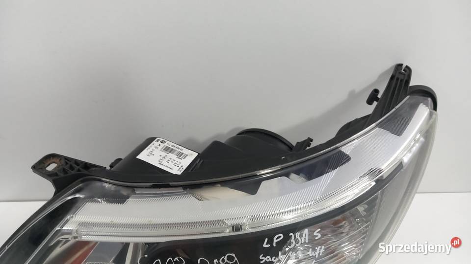 SAAB 93 FL LAMPA PRZÓD LEWA EU SOCZEWKA Lampy przednie wielkopolskie