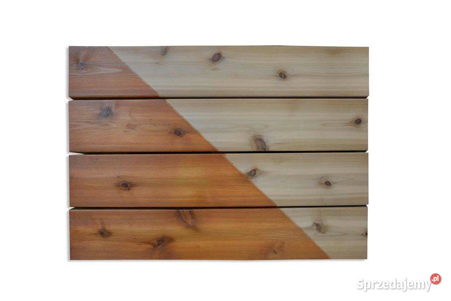 Deska tarasowa egzotyczna cedr kanadyjski gładka dolnośląskie Prusice