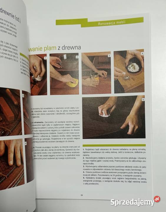 Renowacja mebli i innych przedmiotów Levard Osięciny