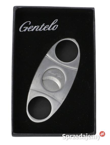 Srebrna Metalowa Obcinarka Do Cygara w Ostrowy nad Okszą