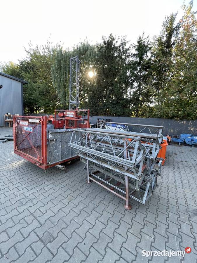 Winda budowlana STEINWEG OPTILIFT wciągarka 500 Rok produkcji 2000 wielkopolskie Ślesin sprzedam