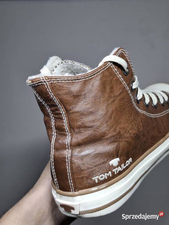 Tom Tailor 37 ocieplane buty tenisówki trampki brązowy/beżowy sprzedam