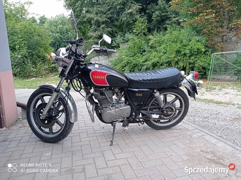 Yamaha SR 500 2J4 alufelgi oryginał Rzeczyca Ziemiańska