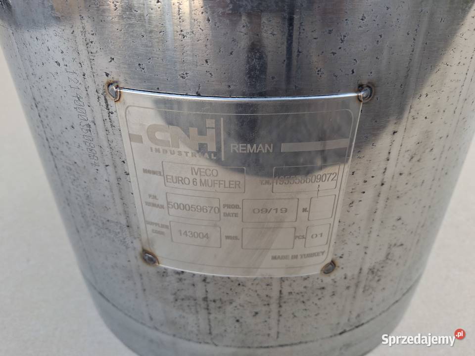 IVECO STRALIS EURO 6 FILTR DPF WKŁAD KATALIZATOR