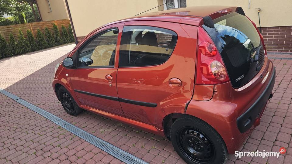 Peugeot 107 10 68 2009r z Francji Opłacony Sanok benzyna Zarszyn