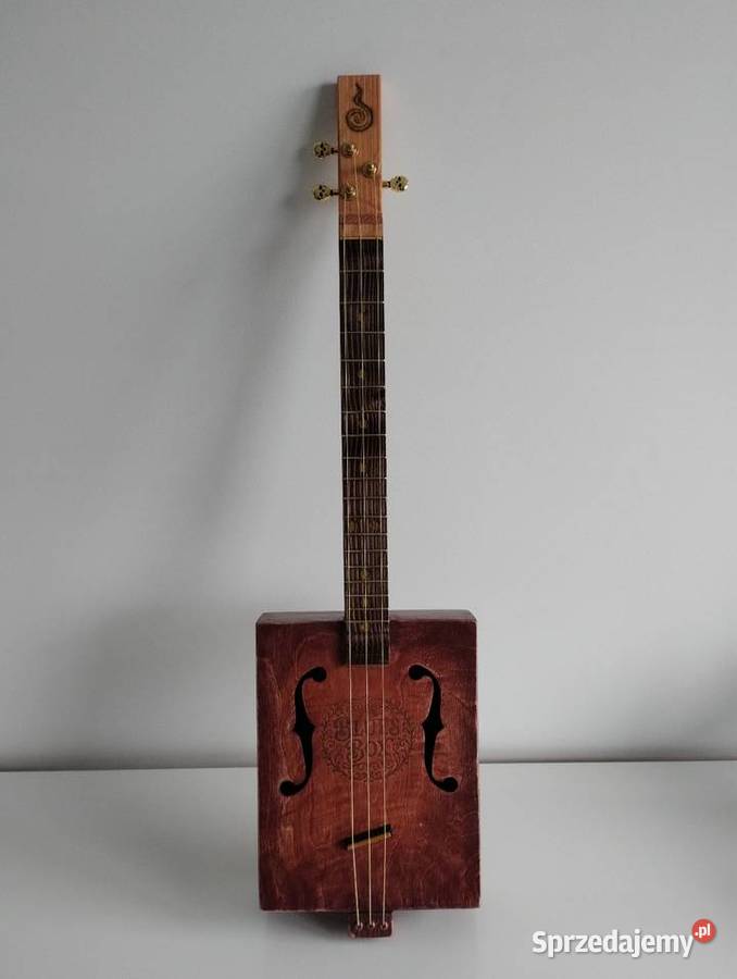 Gitara Cigar Box Guitar CBG elektroakustyczna lubuskie sprzedam