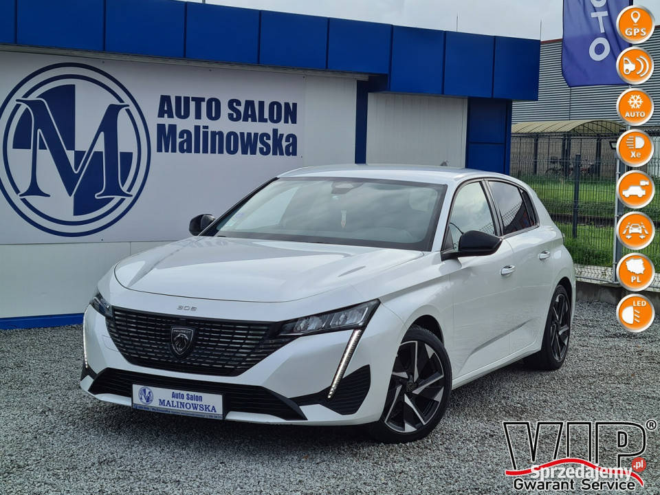 Peugeot 308 Navi 2xPDC Kamera Full Led Półskóry Wągrowiec