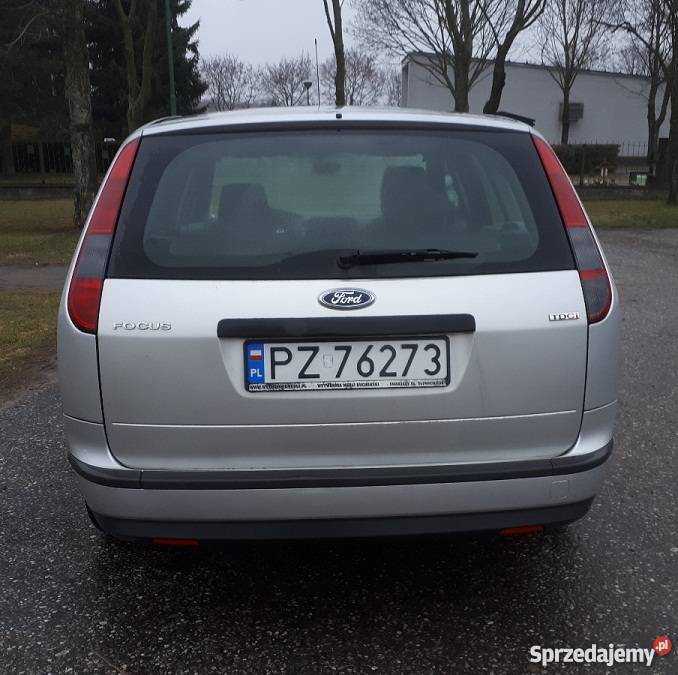 Ford Focus kombi srebrny metalic Swarzędz