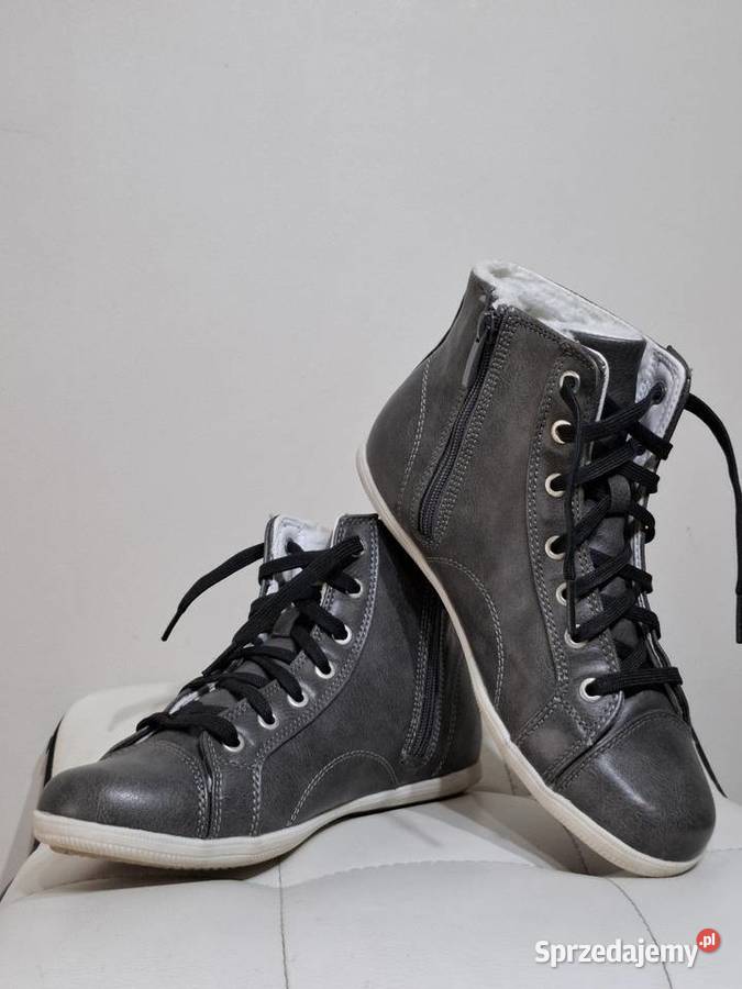 Alley 37 ocieplane botki sneakersy wiosenne Kraków