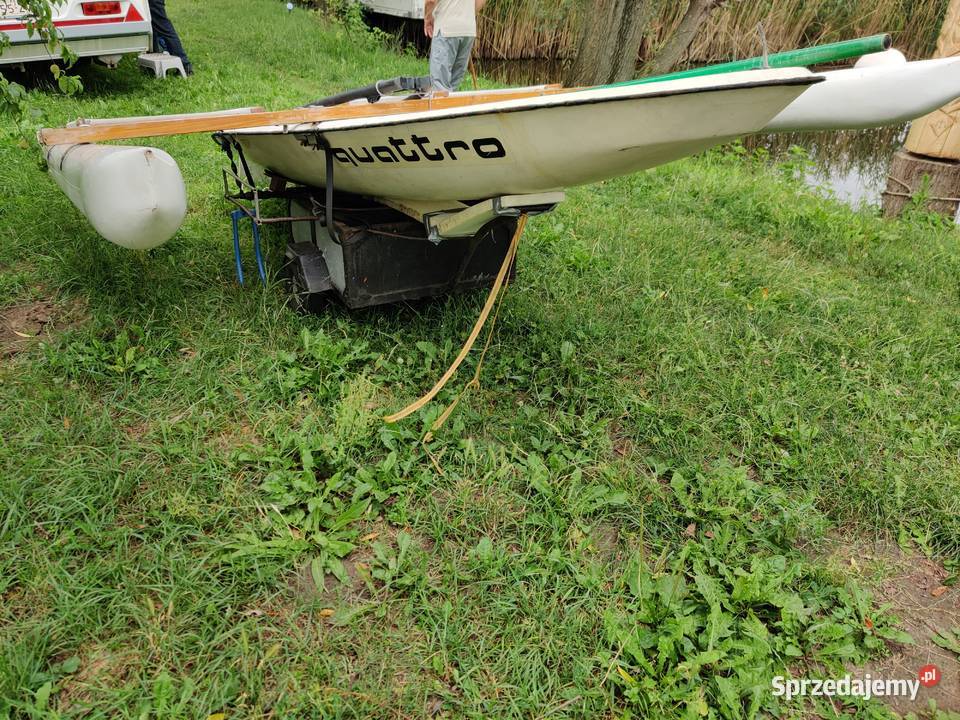 Łódź cztero funkcyjna Trimaran quattro Miejska Górka