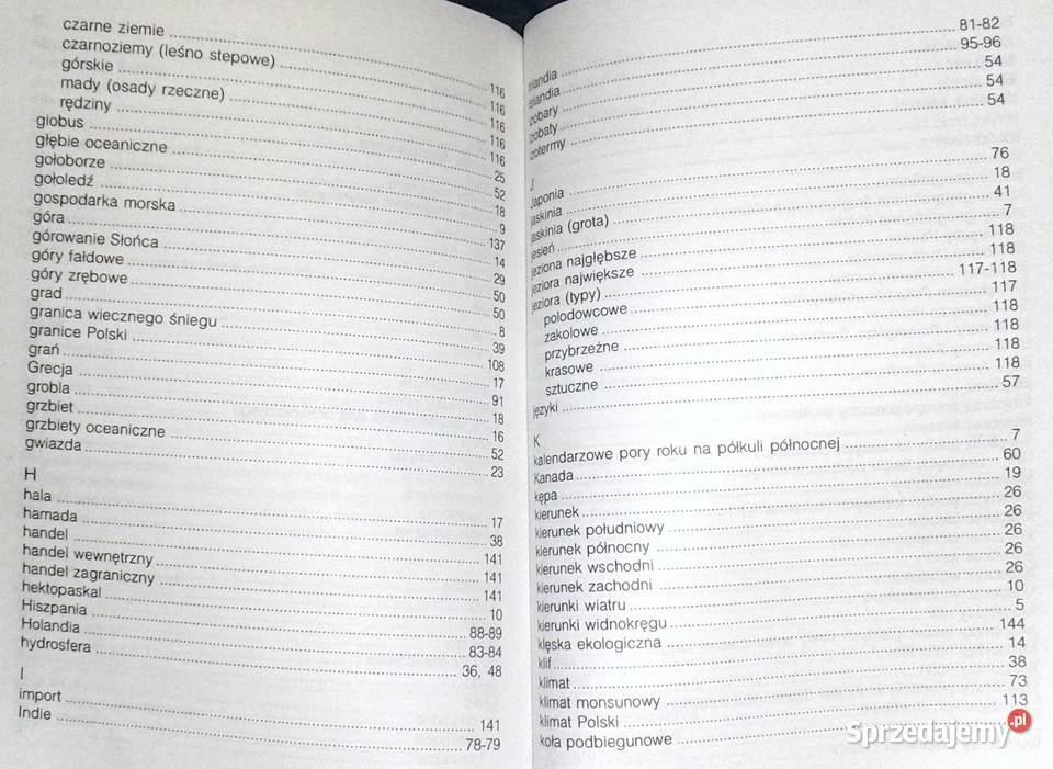 Geografia książka pomocnicza do nauki w szkole Chełm