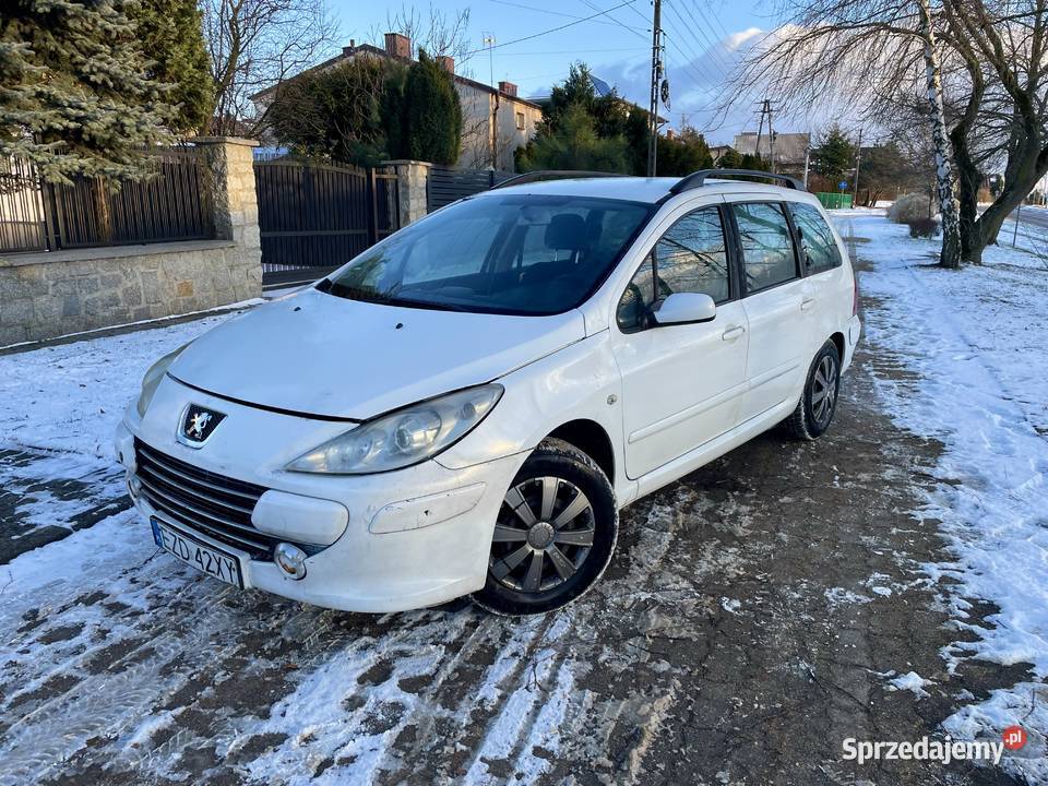 SprawnyPeugot307Sw2007r16HDILiftDiesel lakier metallic Zduńska Wola sprzedam