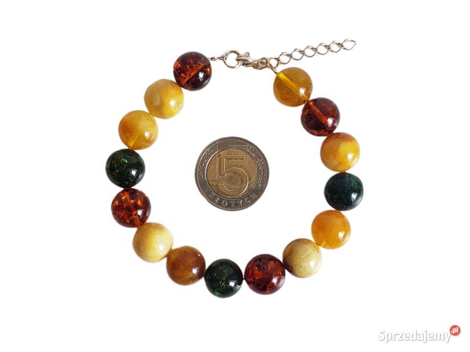 7573 Śliczne Kolorowe Bursztynowe Kule Kędzierzyn-Koźle