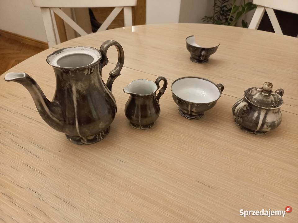 stara niemiecka porcelana zestaw kawowy "bavaria"
