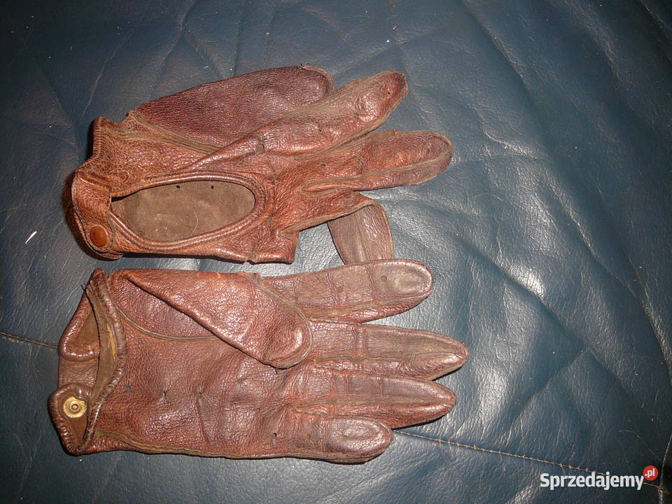 Rękawiczki damskie samochodowe lata 70 PRL Wrocław sprzedam