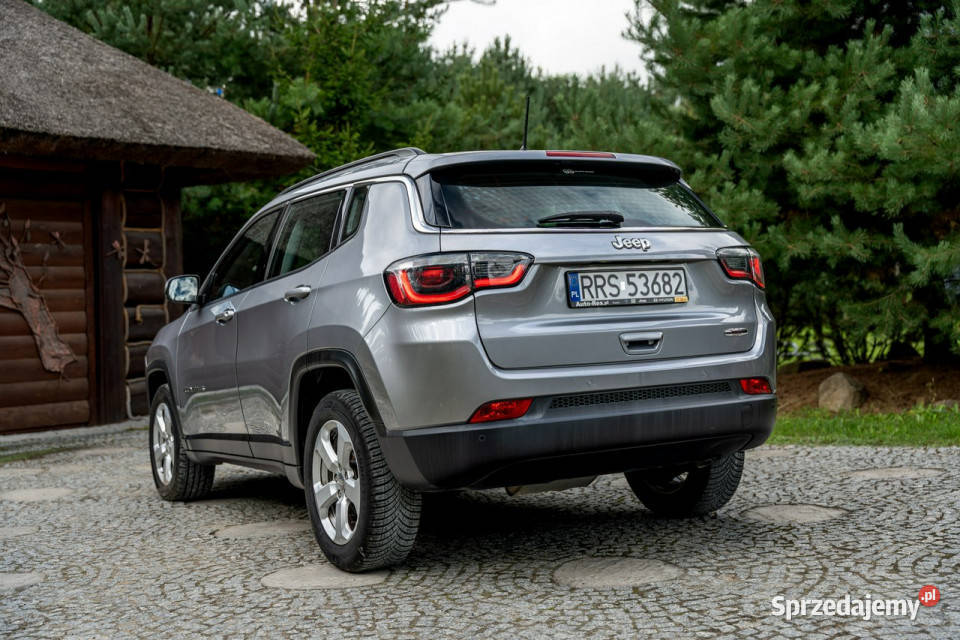 Jeep Compass 16 FWD 120 Diesel Faktura II 2016 srebrny Ropczyce
