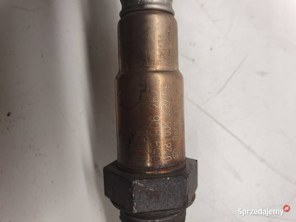 SONDA LAMBDA AUDI VW SKODA SEAT 059906262E osobowe Układ wydechowy Przystajń sprzedam