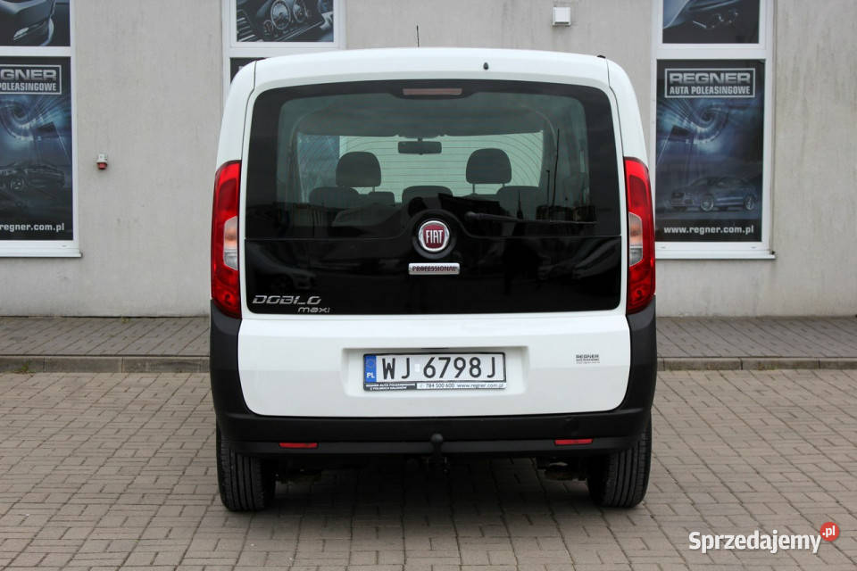Fiat Doblo SalonPL MAXI FV23 1WŁ 2xdrzwi światła do jazdy dziennej Sokołów sprzedam
