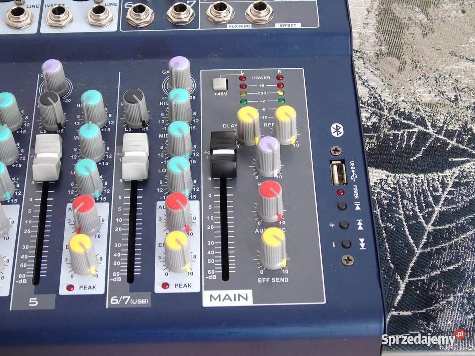 Mixer Weymic F7 USB BT DOSTAWA Wzmacniacze i pokrewne podkarpackie Jasło