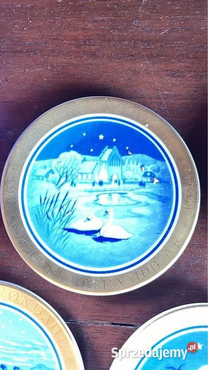 talerzyk 1 Bing Grondahl Christmas Jubilee Porcelana i szkło Gdańsk