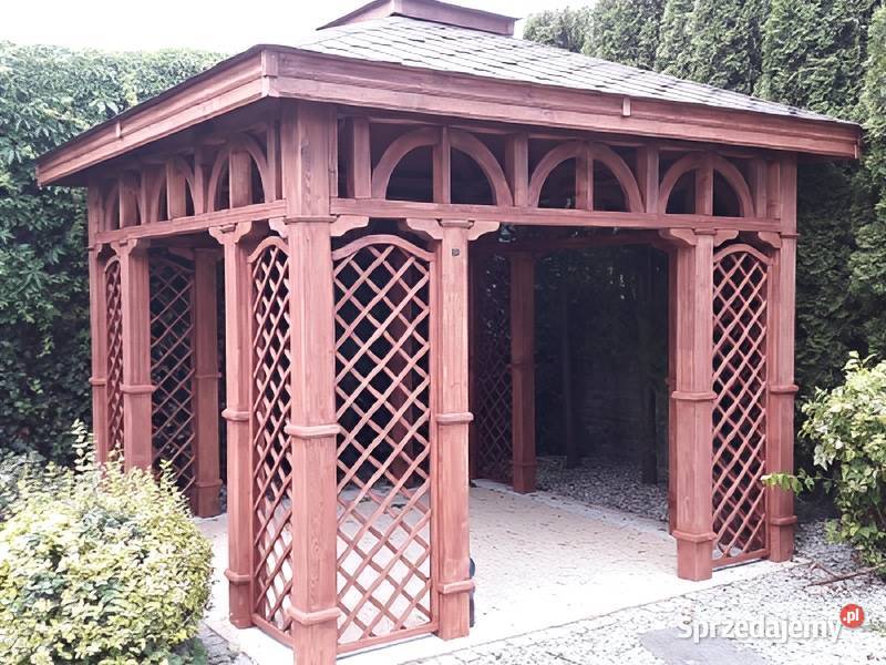 ALTANA 5 DREWNIANA KWADRATOWA 3x3 OGRODOWA Parzymiechy