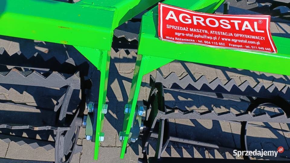 Agregat uprawowy 1832m wał pływający docisk nieuszkodzony Tarnogród