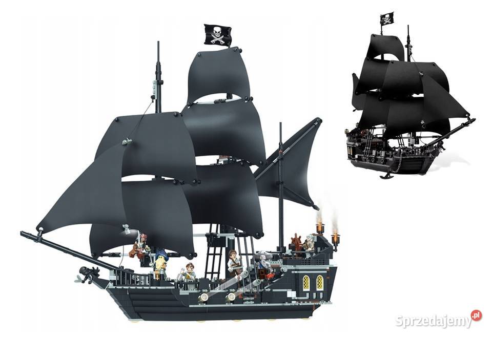 Okręt statek CZARNA PERŁA Piraci z Karaibów Pobiedziska