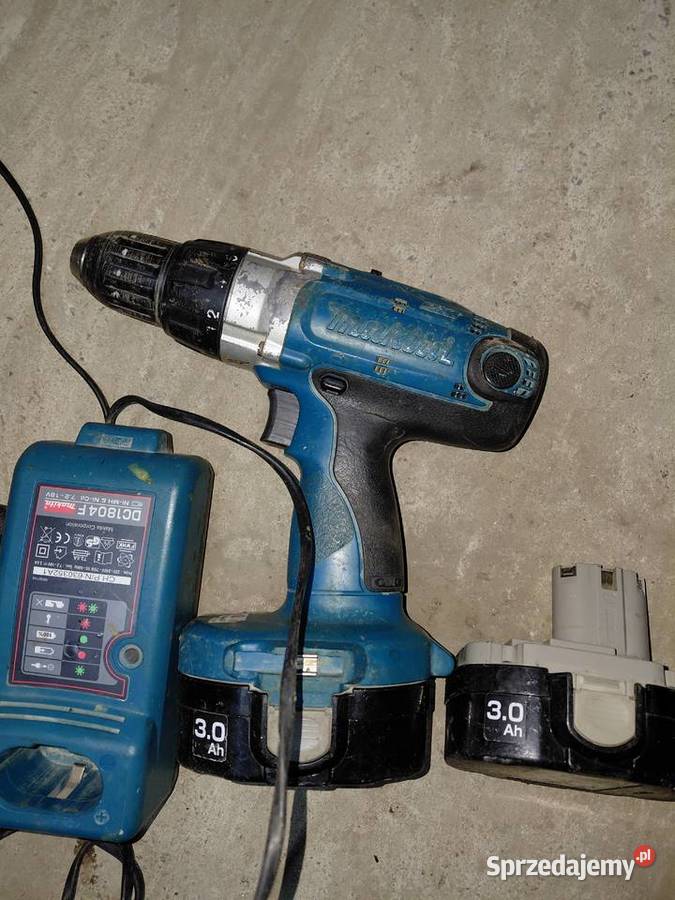 Wkrętarka makita ładowarka dwie baterie Miączyn