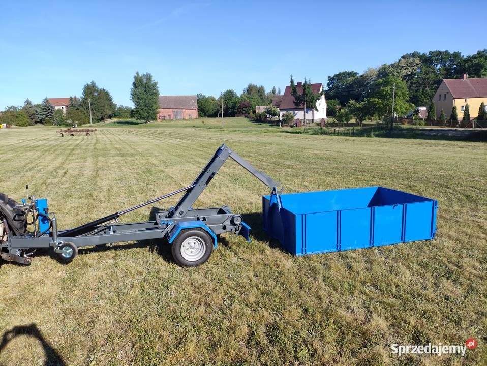 Przyczepa do mini traktora sadownicza komunalna Wrocław