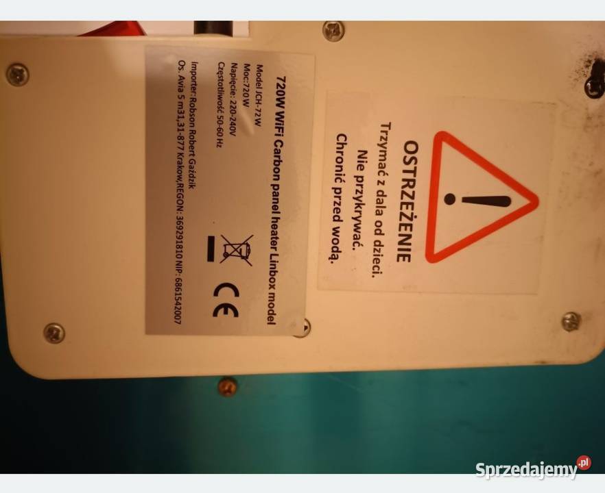Sprzedam grzejnik elektryczny Pozostałe sprzedam