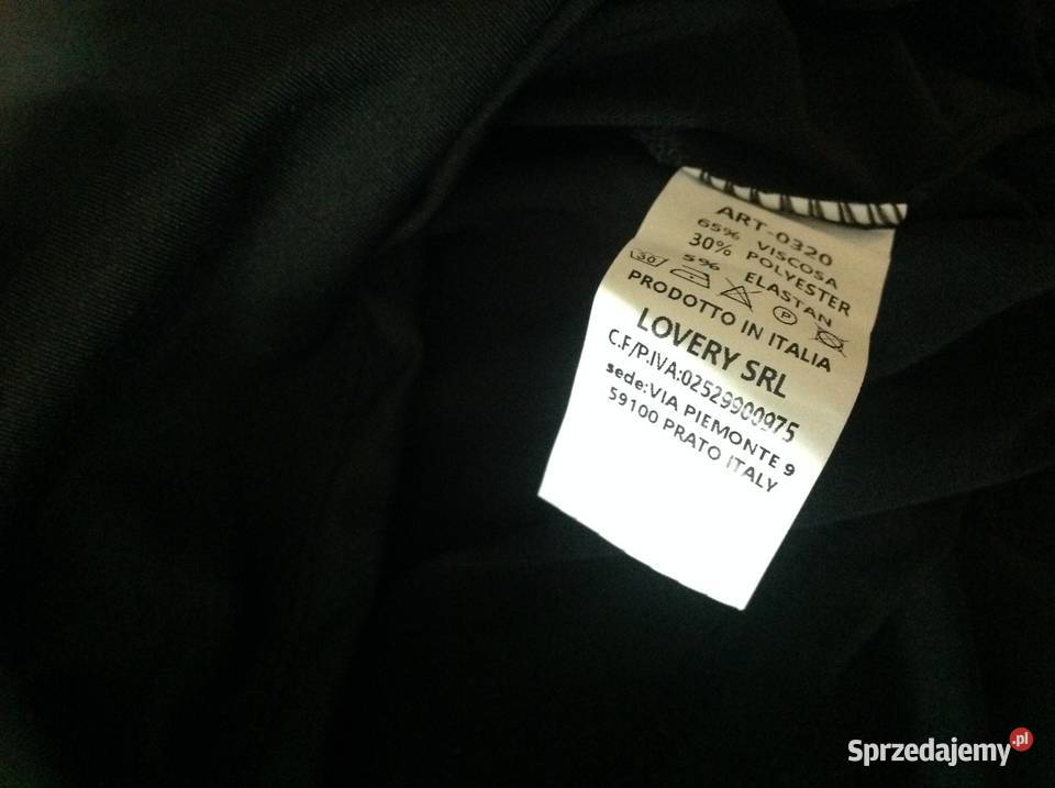 Komplet Czarny Damski LOVERY S Top Szorty NOWY Nowa Sól sprzedam