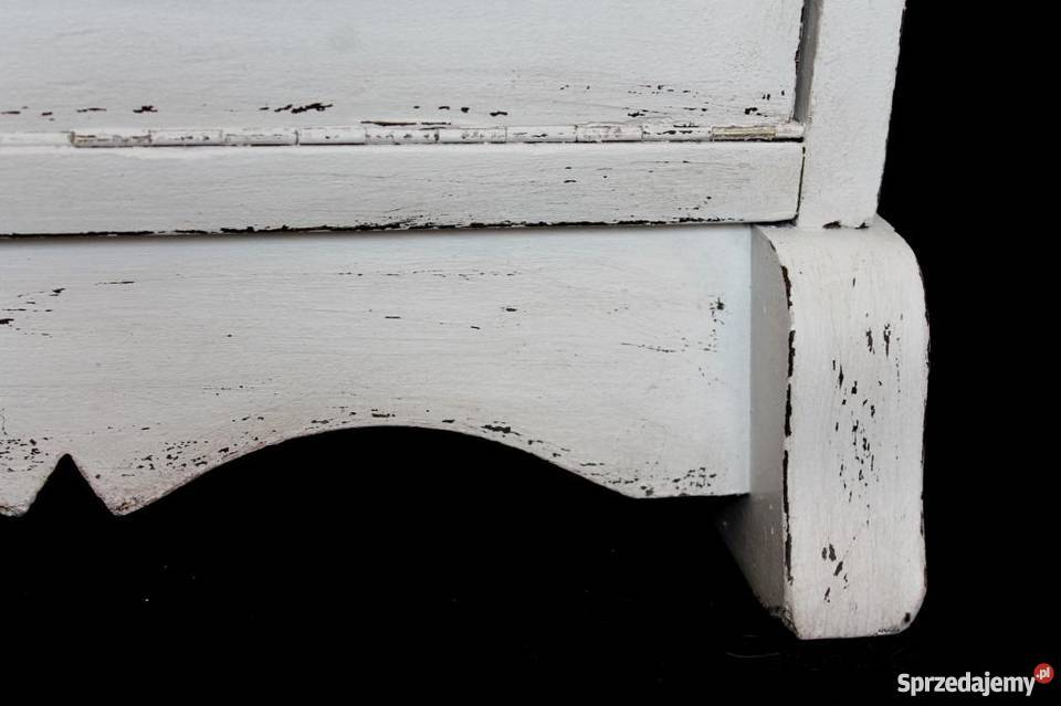 Szafka skrzynia na buty shabby chic vintage