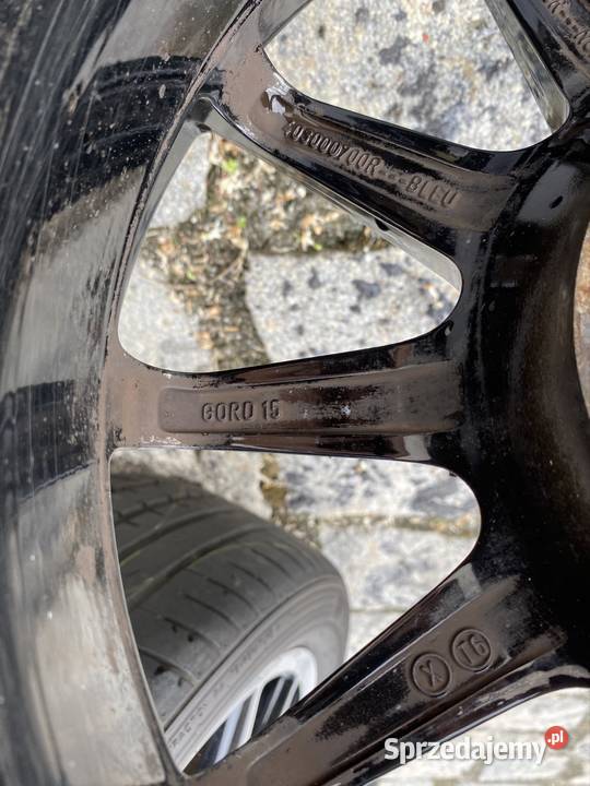 Alufelgi Speedline Gordini 15 4x100 aluminiowe dolnośląskie Strzelin