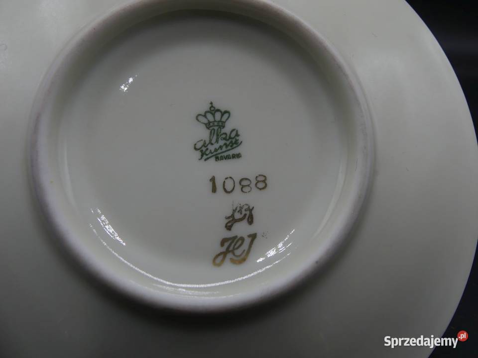 Zjawiskowa bogato złocona mokka Alka niemal Poznań