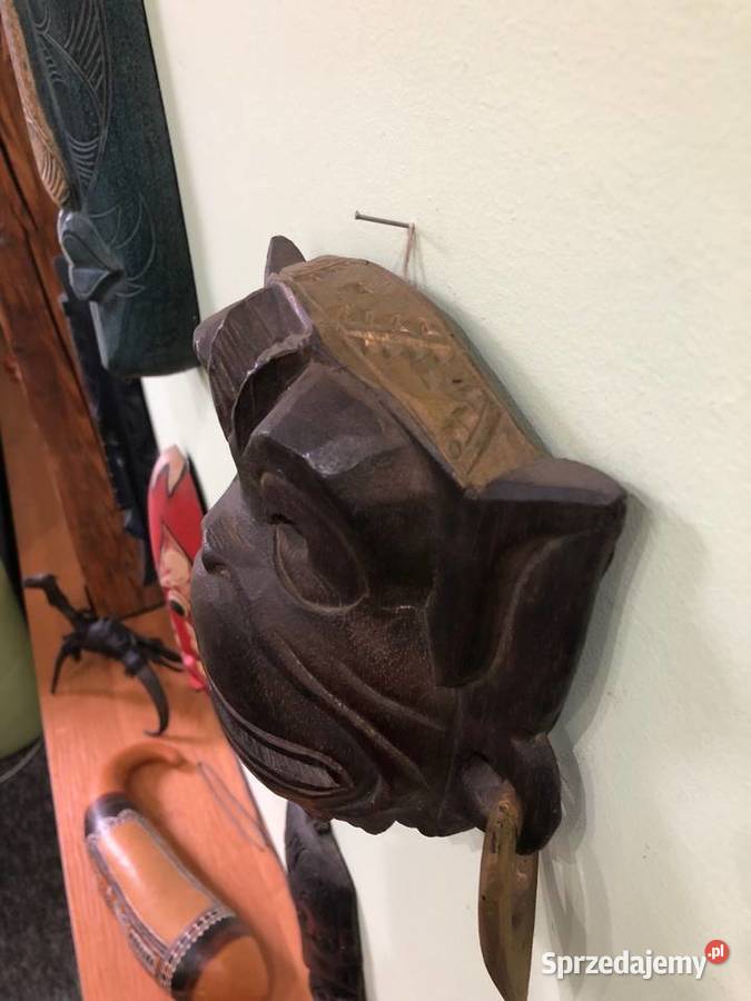 Maska etniczna plemienna Afryka Azja Bali Kraków