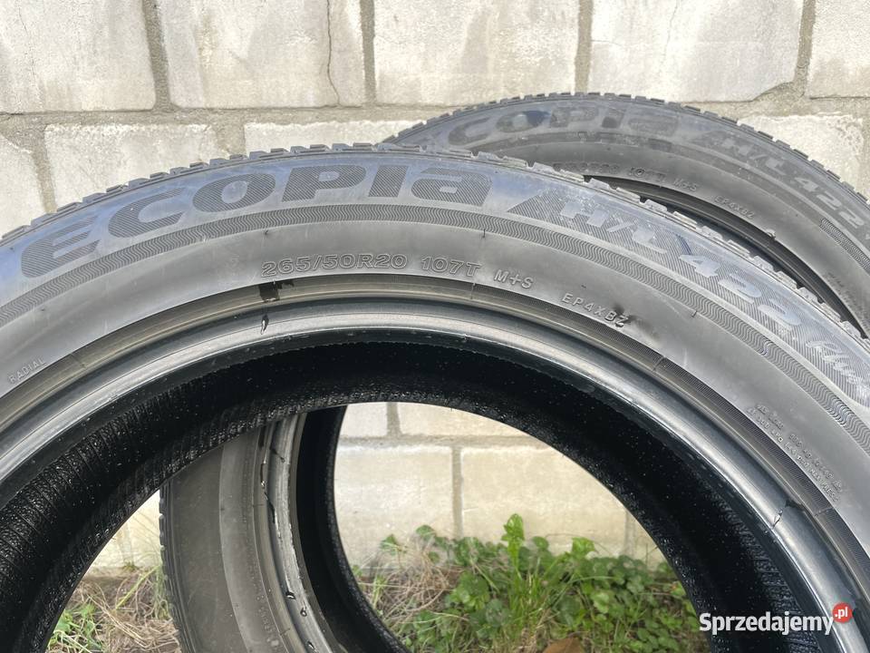 Opony Bridgestone 26550R20 107T komplet Kraków