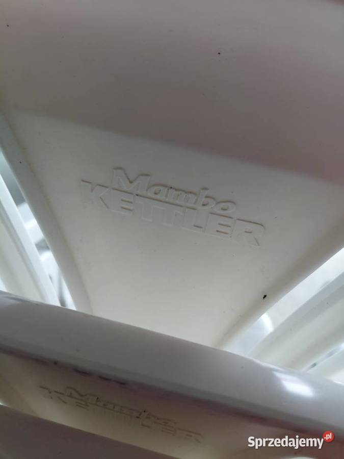 krzesła ogrodowe plastikowe Kettler 385 Byczyna sprzedam