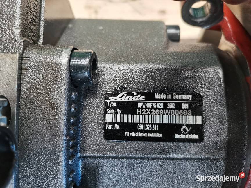 Pompa hydrostatyczna Linde HPVHMF75 02R