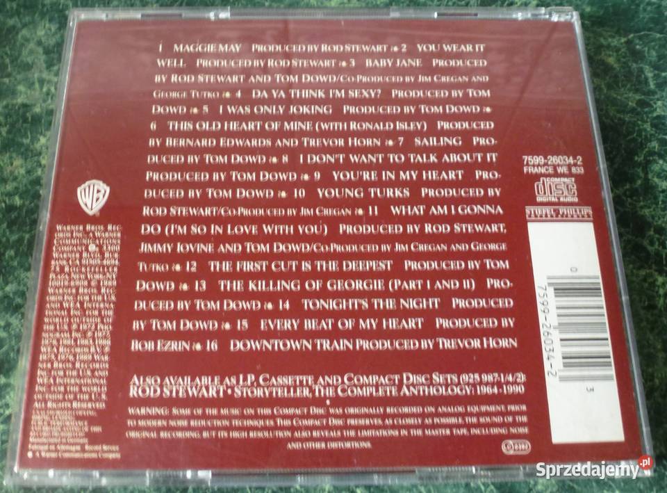 CD Rod Steward i inni The Best Warszawa sprzedam
