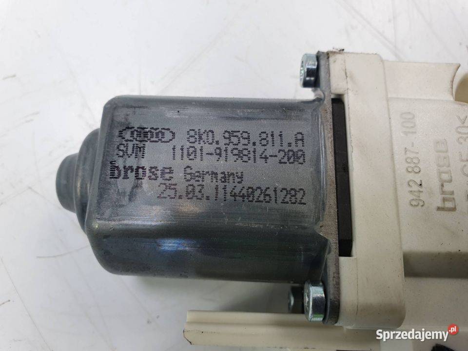 SILNICZEK SZYBY LT AUDI A6 C7 8K0959811A osobowe kujawsko-pomorskie Lipno