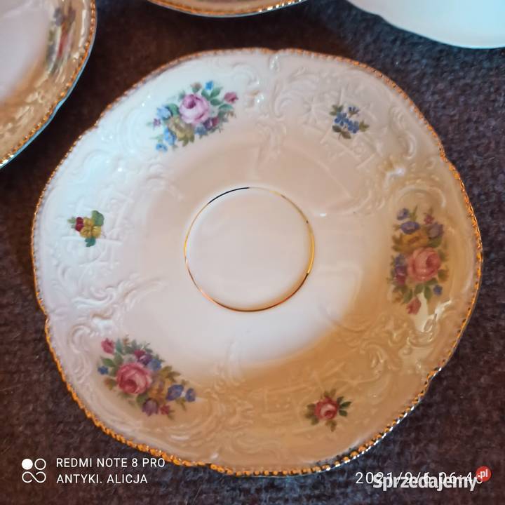 Spodek pod filiżanki Rosenthal Sansoucci Selb Gdańsk