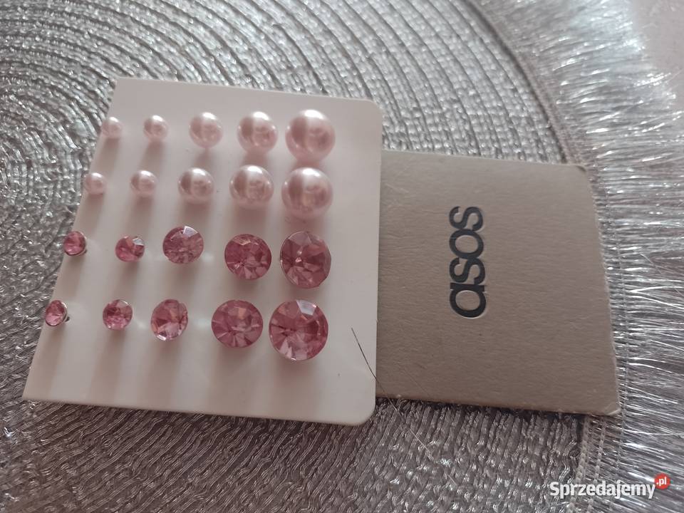 ASOS Bogato zdobione kolczyki 10 parę kolczyków Dla kobiet małopolskie Kraków